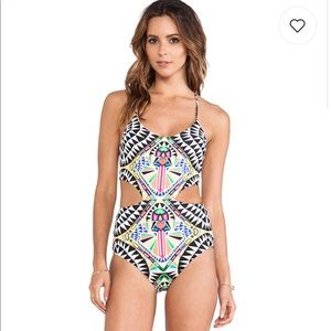 Mara Hoffman one piece bathing suit